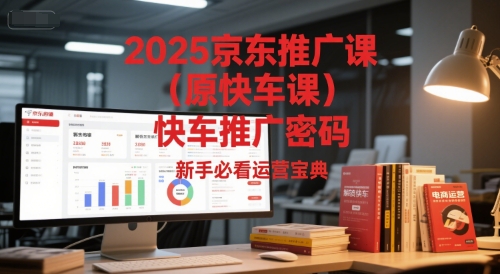 2025京东推广课（原快车课）解锁京东快车推广密码，新手必看运营宝典-网创副业教程