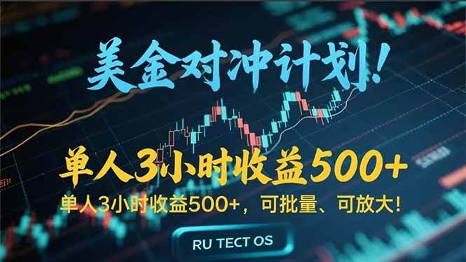 图片[1]-（15321期）长久稳定的撸美金项目，平均3小时收入 500+，可公司实地考察实地操作！-网创副业教程
