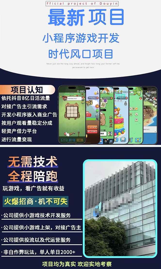 图片[2]-（15442期）2025最热抖音项目 Ai时代风口项目小程序游戏开发 实测单个游戏日收入1800+-网创副业教程