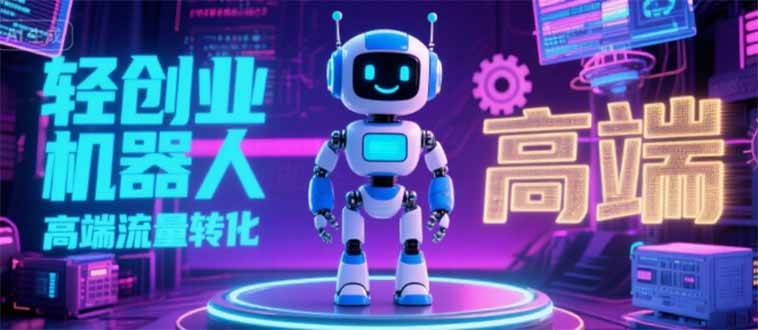 图片[1]-（15537期）2025 独立玩家必看：机器人 IP 流量转化新玩法，N 粉变现高效路径揭秘-网创副业教程