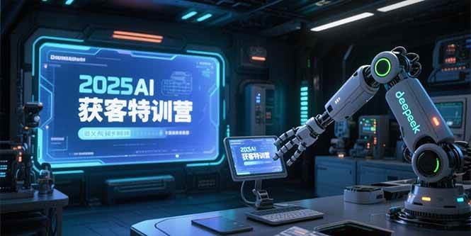 图片[1]-（15289期）2025AI获客特训营，AI图文视频全制作，deepseek工具实操教学-网创副业教程