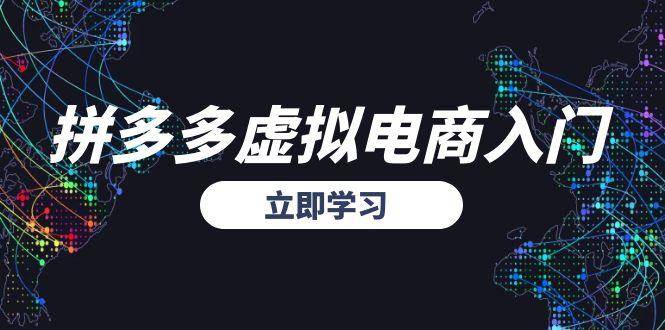 图片[1]-（15158期）拼多多虚拟电商入门，精准选品方法论，无货源模式起盘技巧-网创副业教程